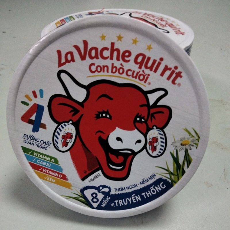 phô mai con bò cười 8 miếng( date 04/2022)