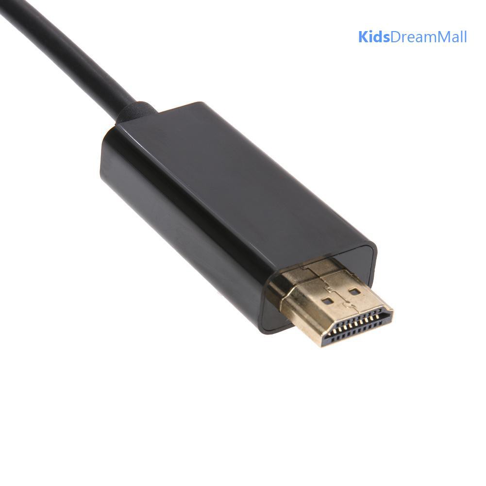 Dây Cáp Chuyển Đổi 1.8m Displayport Đầu Đực Sang Hdmi 1080p