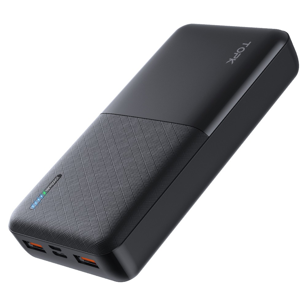 Sạc Dự Phòng TOPK I2009Q 20000 mAh, Sạc Nhanh 18W QC3.0 (chính hãng,BH 1 năm)