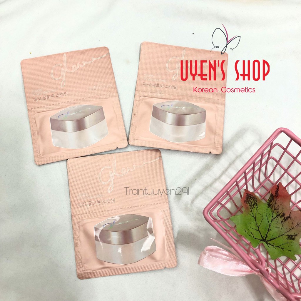 Sample kem lót Missha Glow Skin Balm 2ml