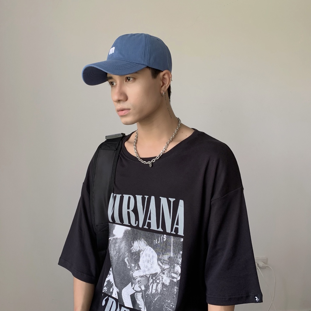 Áo thun nam nữ Nirvana Bleach City Cycle - Áo thun tay lỡ Unisex form rộng Local Brand