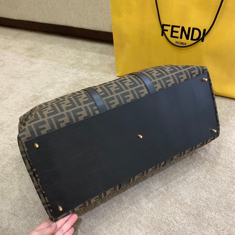 Túi du lịch thời trang Fendi FD Vintage da thật cao cấp