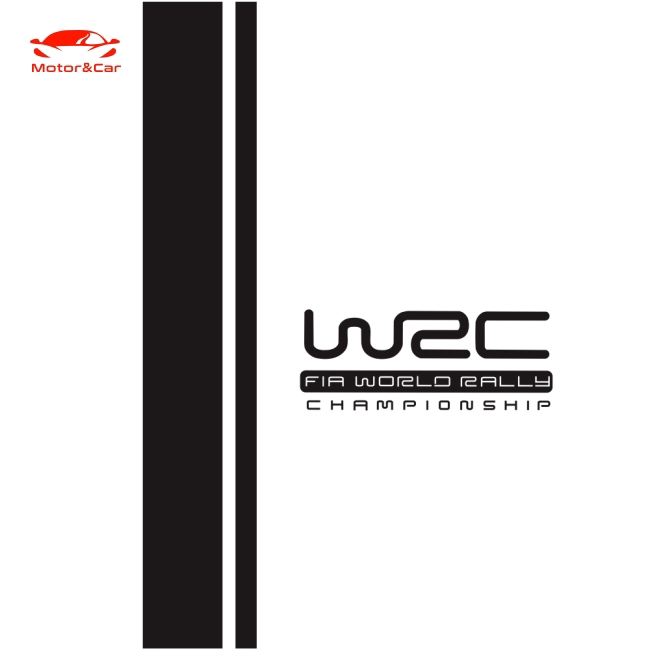 Decal vinyl dán trang trí thân xe hơi hợp thời trang