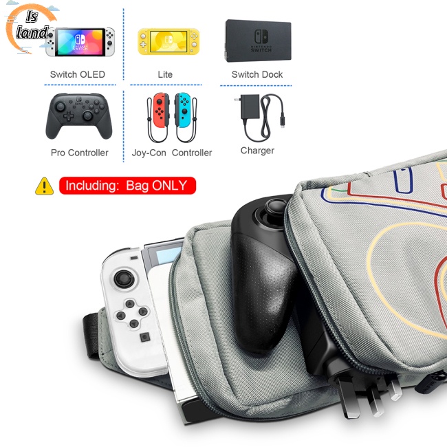 Túi Đeo Vai Đựng Máy Chơi Game Nintendo Switch Oled Ns Đa Năng Tiện Dụng