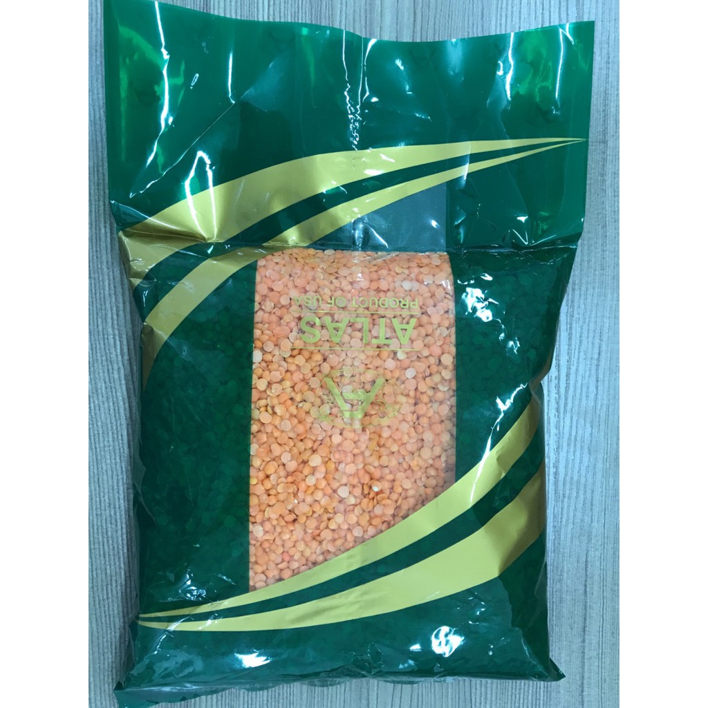 Đậu Lăng Đỏ Tách Vỏ Lentils Peas Red 1000gr