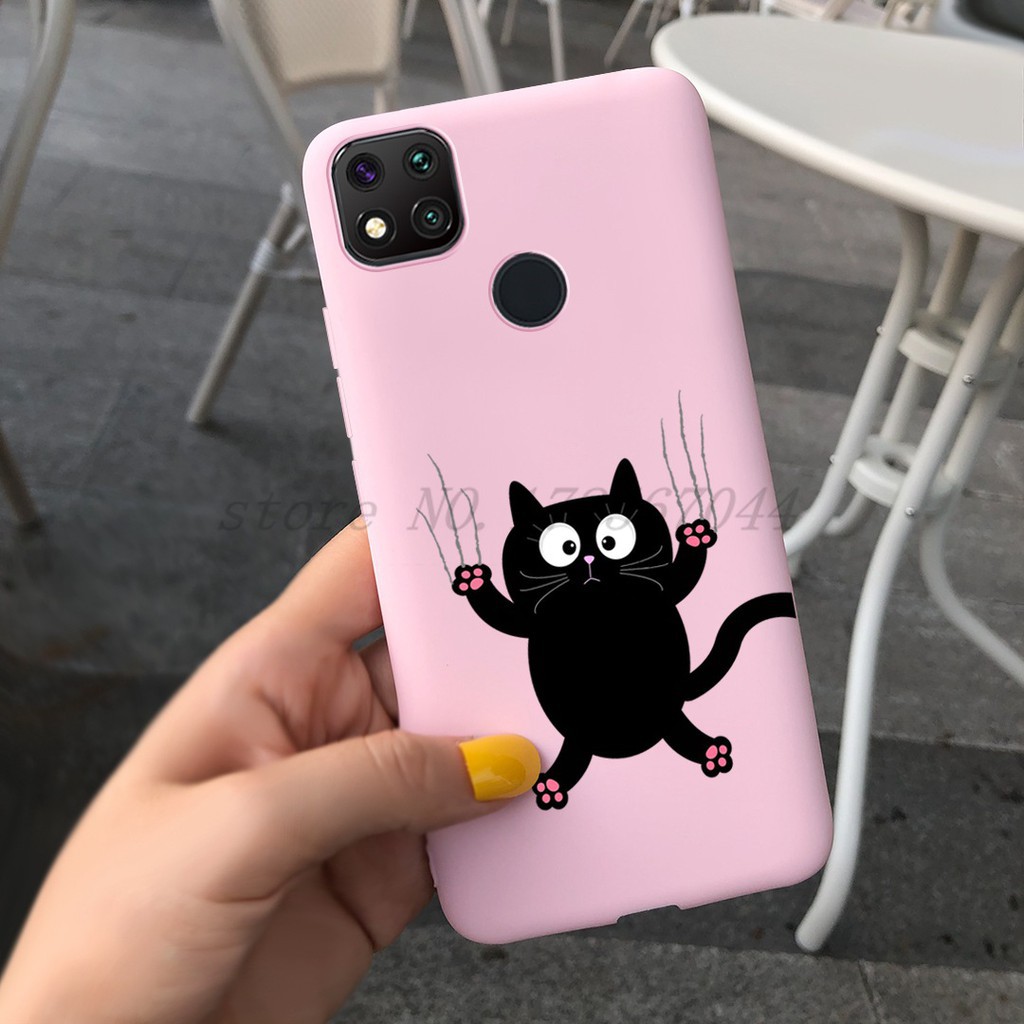 Ốp Lưng Điện Thoại Phối Hình Mèo Dành Cho Xiaomi Redmi 6 / Redmi 6a / Redmi6 Pro