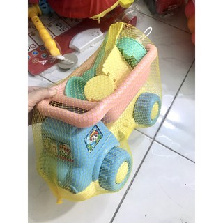 Bộ xe Ben chơi cát cho bé