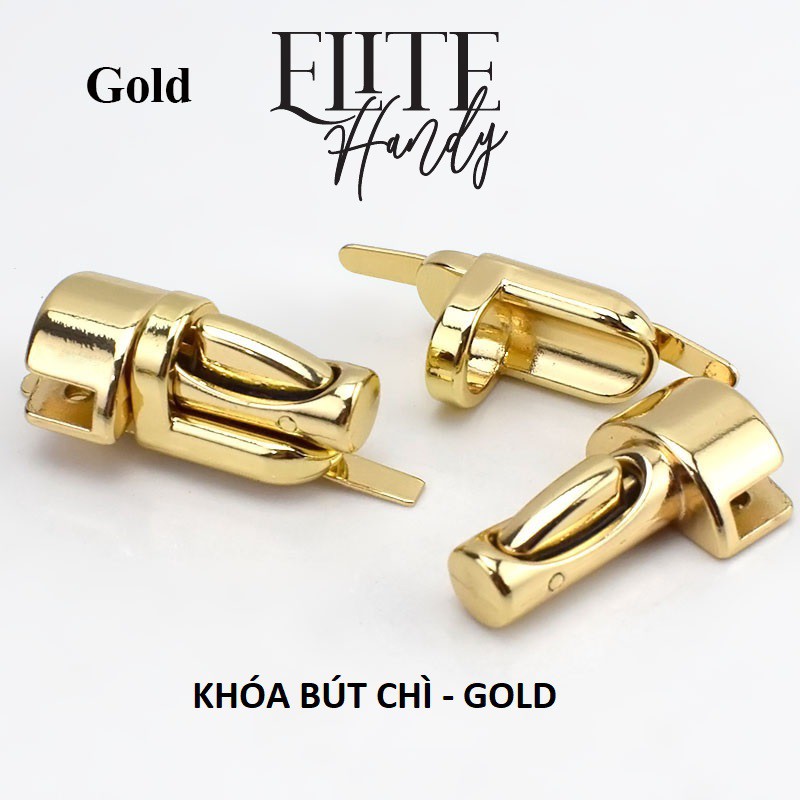 KHÓA BÚT CHÌ - PHỤ KIỆN LÀM KHOÁ GẮN TÚI XÁCH HÀNG HANDMADE THỦ CÔNG MỸ NGHỆ