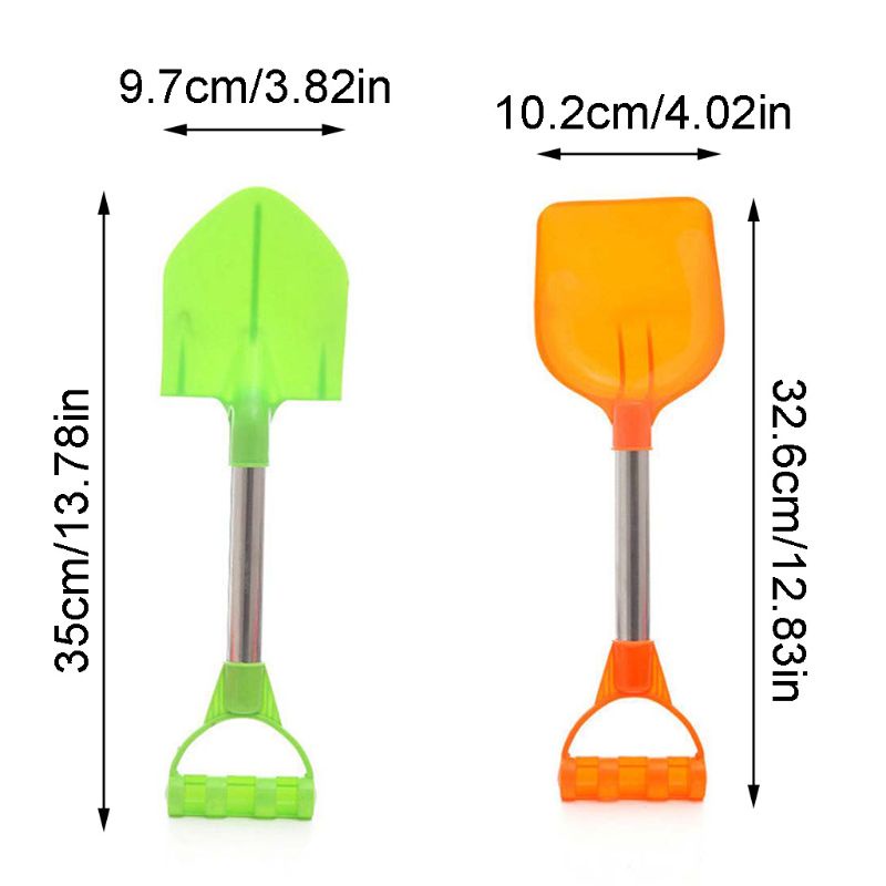 2 Xẻng xúc cát đồ chơi đi biển mùa hè dành cho trẻ em