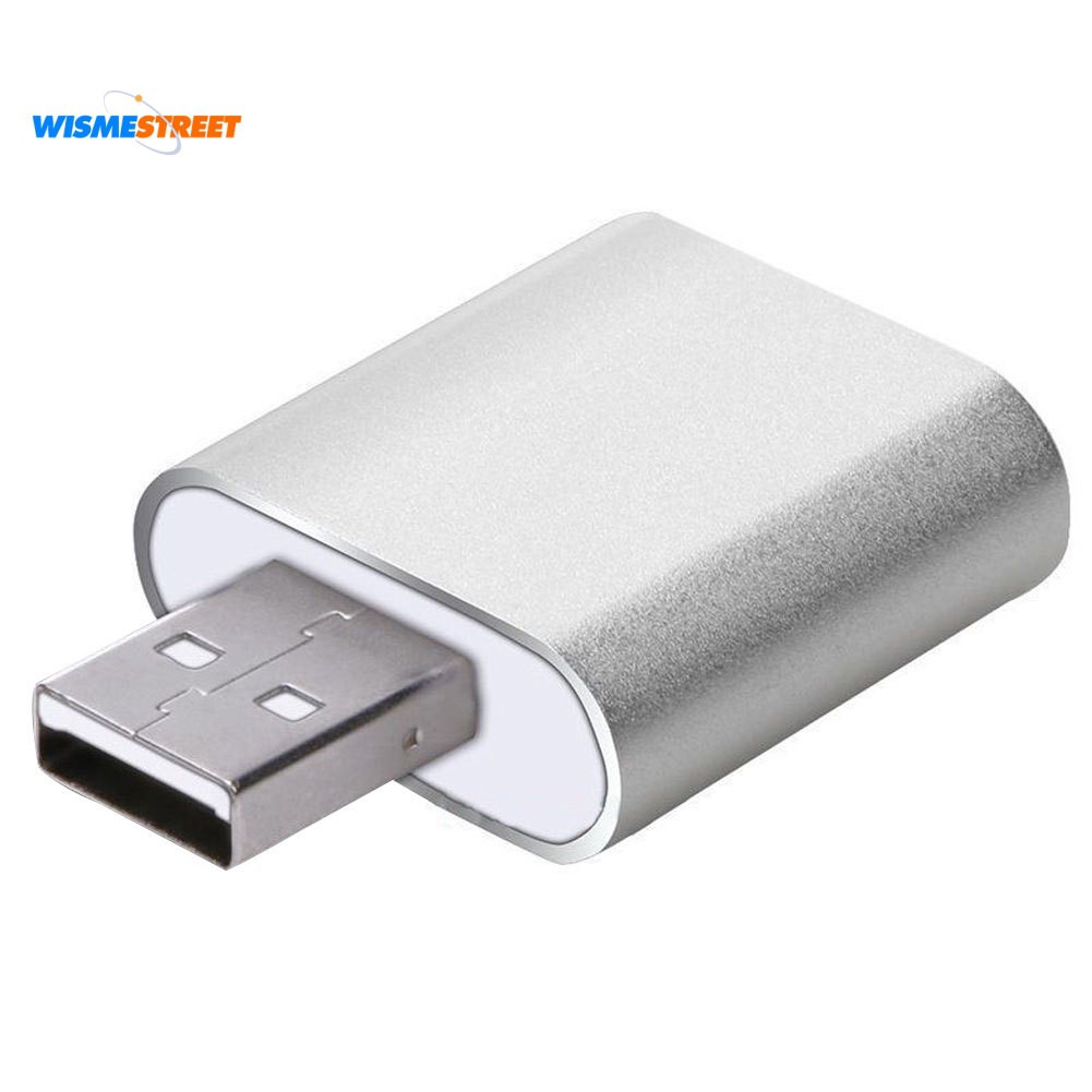 Thiết bị kết nối tín hiệu âm thanh 3D 7.1 cổng USB 2.0 cho PC tai nghe trùm đầu