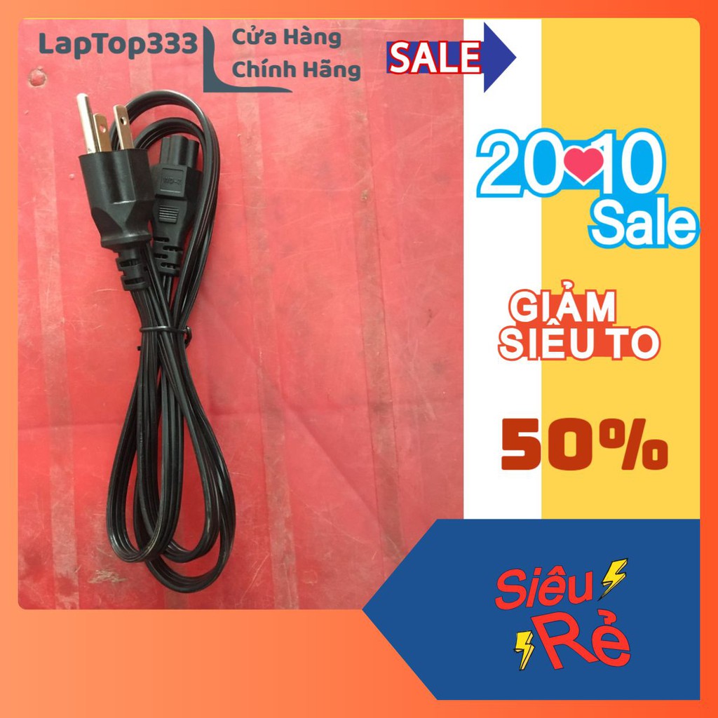 Dây nguồn 3 lỗ 1.5M cho sạc laptop | BigBuy360 - bigbuy360.vn