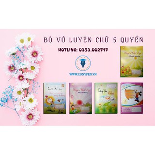 Bộ Vở Luyện Chữ 5 Quyển, Vở Ánh Dương