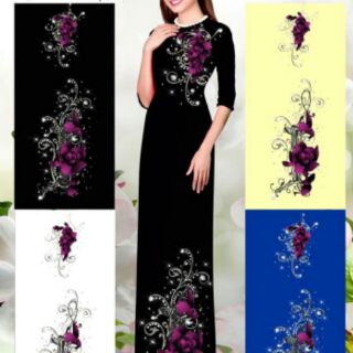 Vải áo dài in 3D
