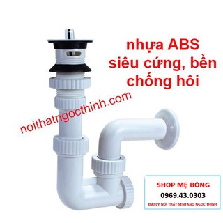 Bộ xả lavabo chậu rửa mặt nhựa ABS dày, bền cao cấp