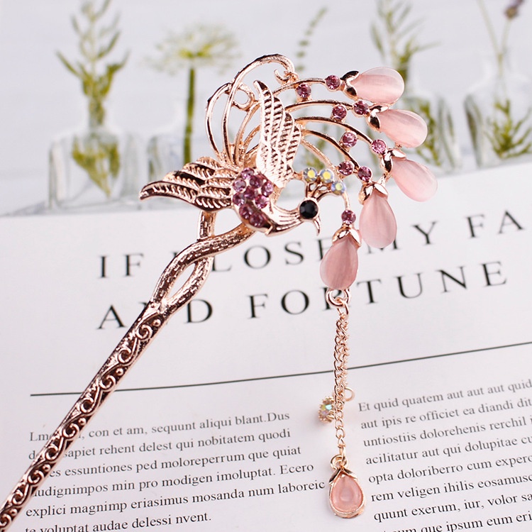 Trâm Cài Tóc Phong Cách Retro Thời Trang