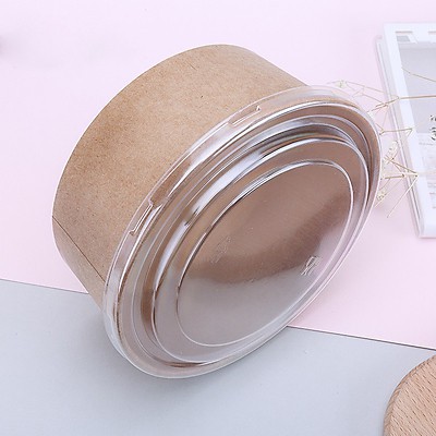 Hộp giấy tròn kraft 750ML