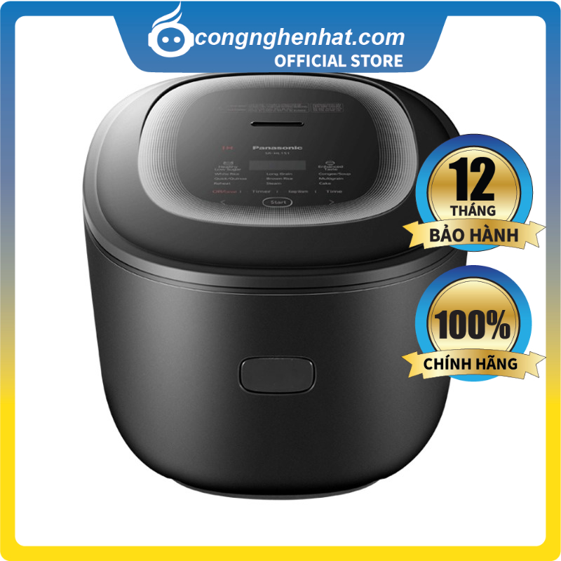 Nồi cơm điện cao tần giảm đường Panasonic SR-HL151KRA 1.5L - Hàng chính hãng - Mới 100% - Bảo hành 12 tháng
