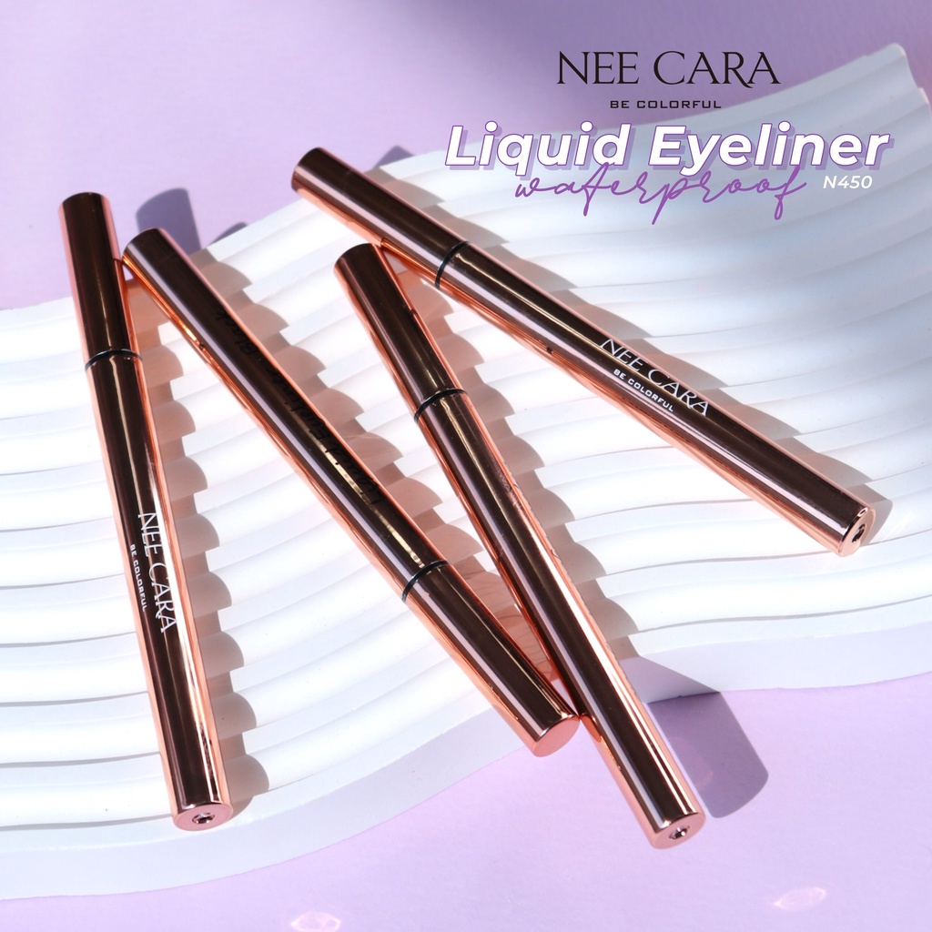 Bút Kẻ Mắt Nước Nee Cara Liquid Eyeliner Không Thấm Nước Bền Màu N450