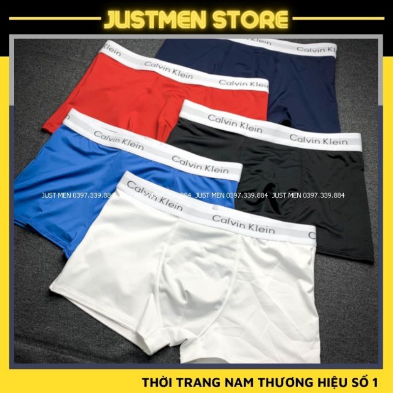 Quần lót nam, sịp nam đùi thun lạnh cao cấp siêu phẩm mềm mịn thoáng mát - JUSTMEN
