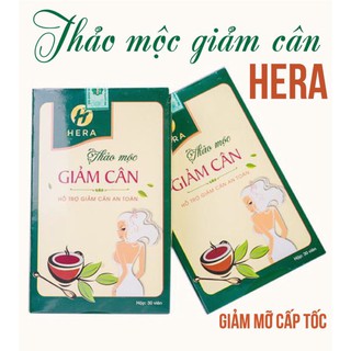[Chính hãng]❤️Thảo Mộc Giảm Cân Hera❤️Hỗ trợ giảm béo an toàn, không mệt mỏi (hộp 30 viên)