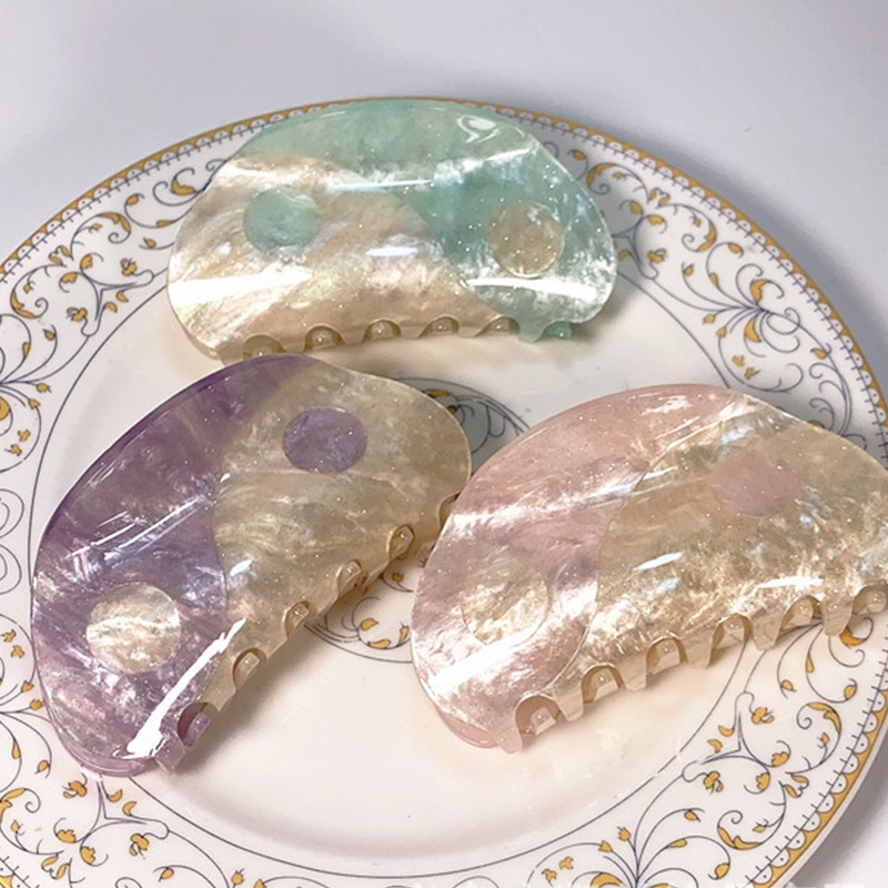 Kẹp Tóc Acrylic Thời Trang Cho Nữ