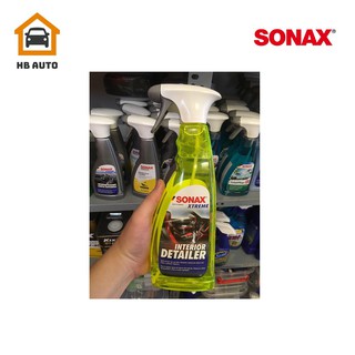 Chai xịt tẩy vết bẩn nội thất xe ôtô Sonax Xtreme Interior Detailer 750ml -220400