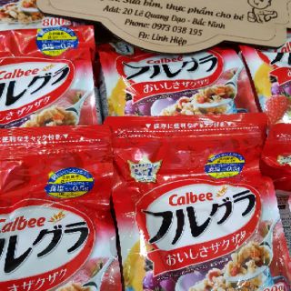 NGŨ CỐC NHẬT CALBEE gói 800g