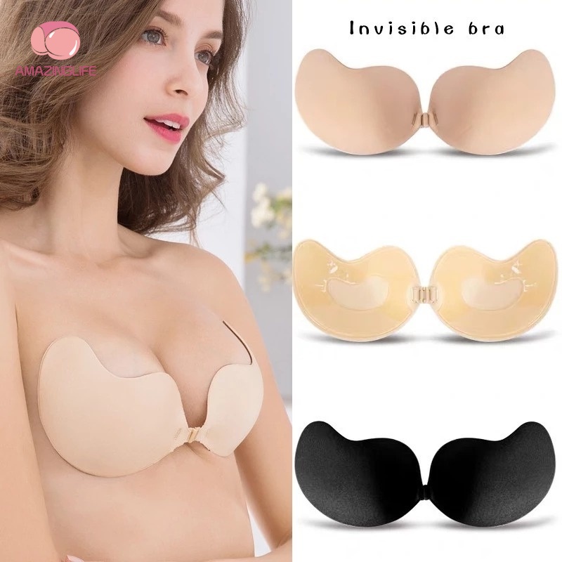 Miếng Dán Nâng Ngực Bằng Silicon Hình Quả Xoài Thời Trang