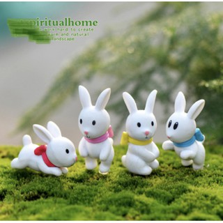 Thỏ Nhảy Tai Dài Phụ Kiện Tiểu Cảnh, Chậu Cây, Bể Cá