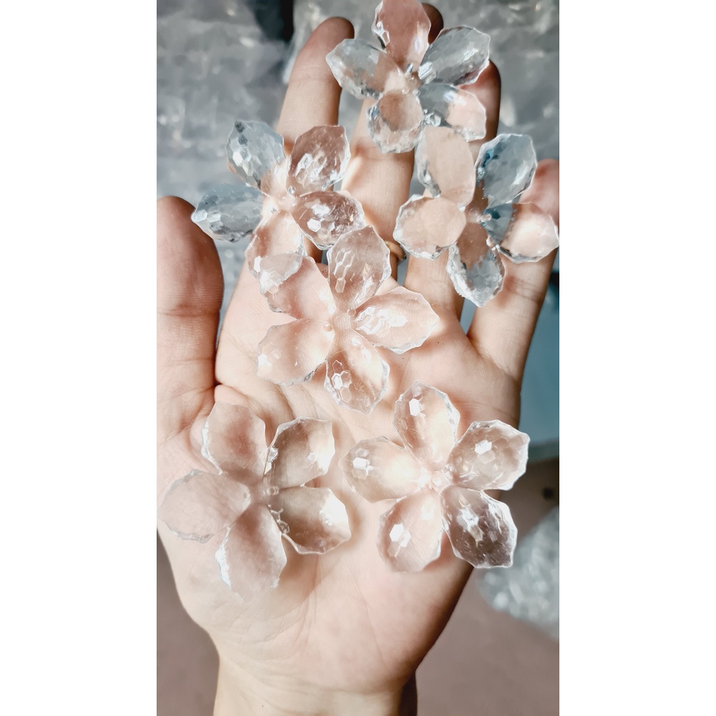 Nhựa giá pha lê làm rèm cửa gói 100gr giá rẻ