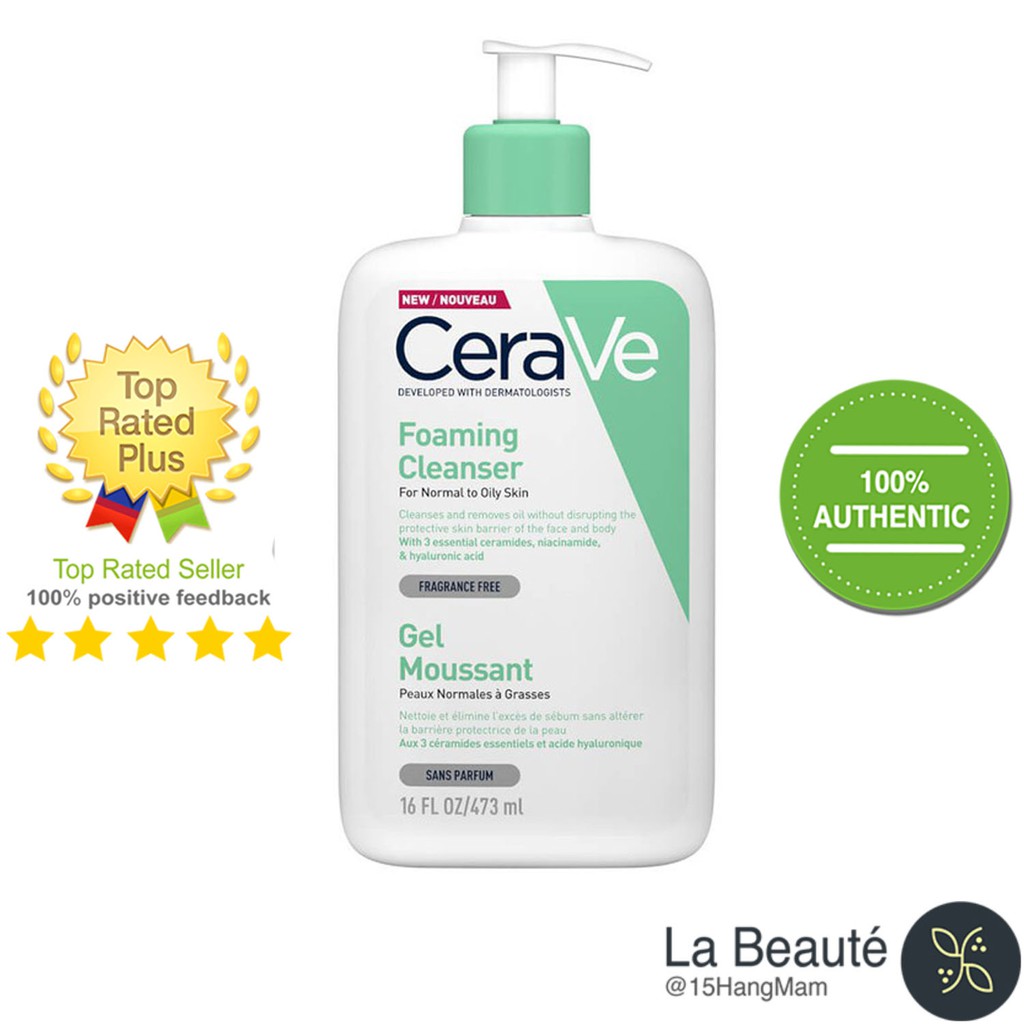 Cerave Cleanser - Sửa Rửa Mặt Từng Loại Da [88m/236ml/237ml/472ml]