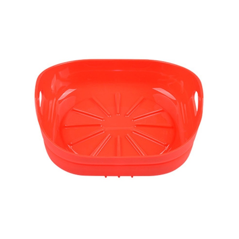 Nồi Chiên Không Khí Bằng Silicone 5 Màu An Toàn Có Thể Tái Sử Dụng