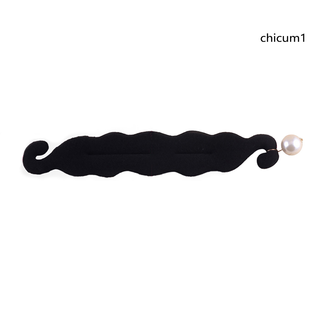 Dụng cụ tạo kiểu tóc búi làm đẹp đính hạt ngọc trai nhân tạo tiện lợi dành cho phái đẹp