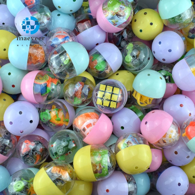 Ma Surprise  Capsule  Toy Colorful Movable Easter Egg Toys For Baby Kids Random Delivery