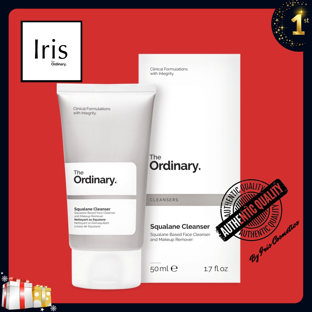 Sữa rửa mặt tẩy trang Squalane Cleanser - The Ordinary.