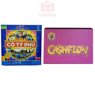 Combo Dạy con làm giàu Học Làm Giàu: Cờ tỷ phú Việt Nam + Game Tài Chính CashFlow