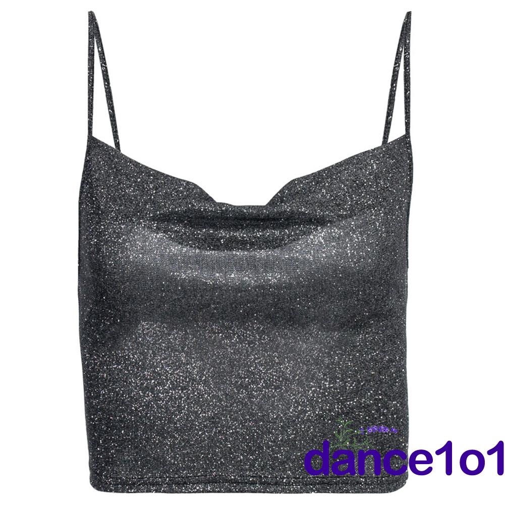 Áo Hai Dây Cộc Tay Hở Lưng Quyến Rũ Dành Cho Bạn Nữ