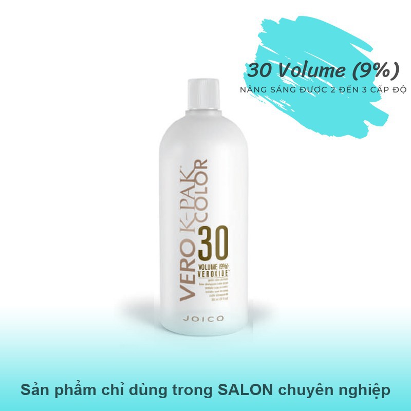 Oxy trợ nhuộm JOICO Vero Kpak Veroxide 950ml