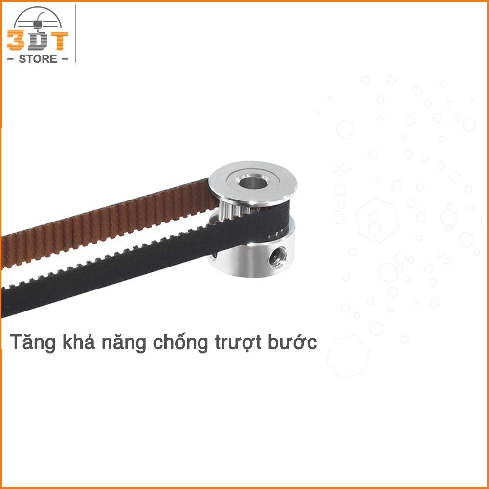 Dây đai 2GT 6mm chống trượt cho máy in 3D