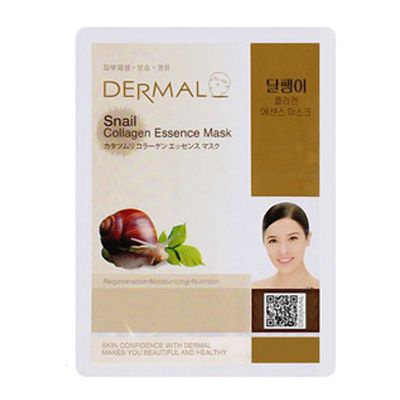 Mặt nạ Dermal dưỡng da tinh chất ốc sên và collagen 23g