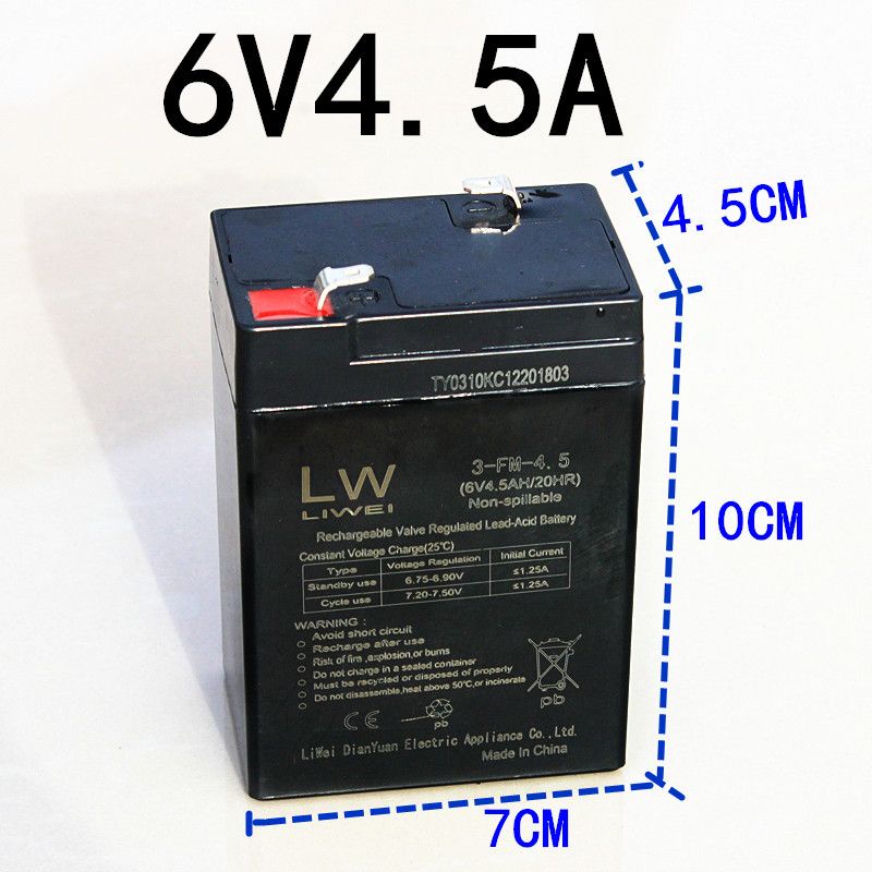 Ắc Quy Xe Điện Trẻ Em Globe 6V-5Ah Việt Nam