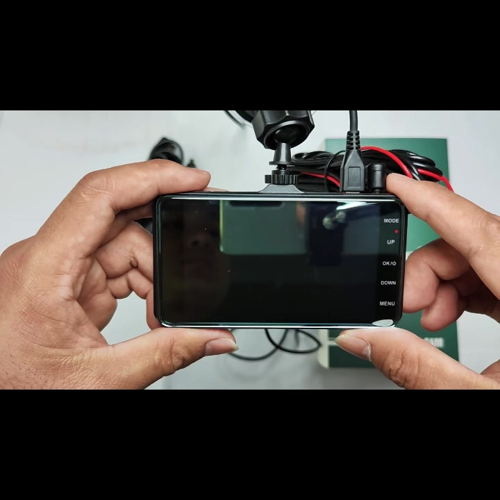 Camera hành trình ASAWIN M21 màn hình cảm ứng 4 in IPS 1080P trước và sau tầm nhìn xa cho ô tô | BigBuy360 - bigbuy360.vn