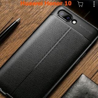 Ốp lưng giả da chống sốc auto focus cho huawei honor 10