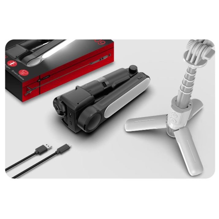 [Hàng mới vê]Gậy tự sướng Chống Rung Gimbal Vlog L09, Tay Cầm Chống Rung, Bộ Ổn Định Điện Thoại Di Động, Có Đèn Led | BigBuy360 - bigbuy360.vn