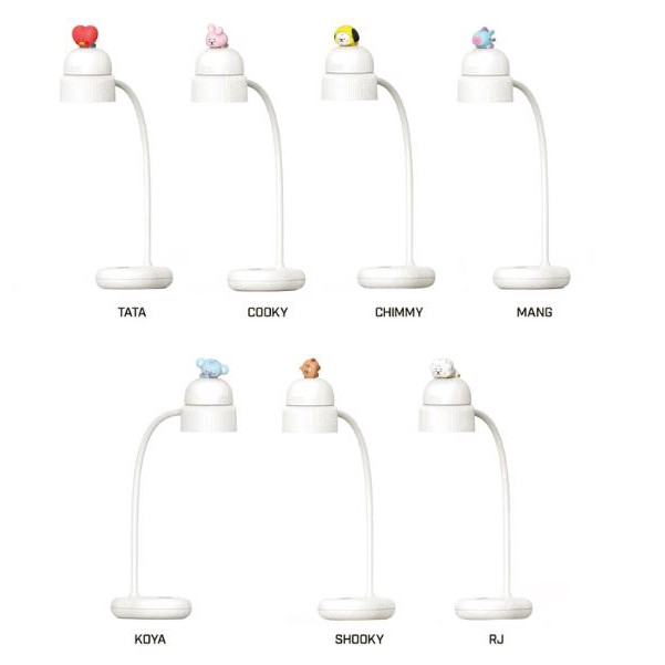 A170 ️❤️ PUNIQ SPACE on hand 100% official BT21 BTS original authentic   BABY LAMP Bóng Đèn  Chính Hãng royche