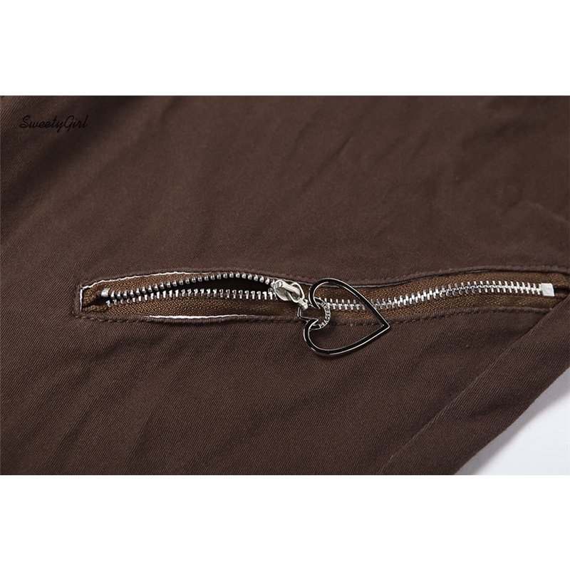 Quần Suông Ống Rộng Lưng Cao Màu Trơn Cài Nút Thời Trang Cho Nữ 2022