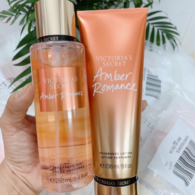 ✦GH✦ Xịt Thơm Body Victoria’s Secret Amber Romance 2021 (fullseal)