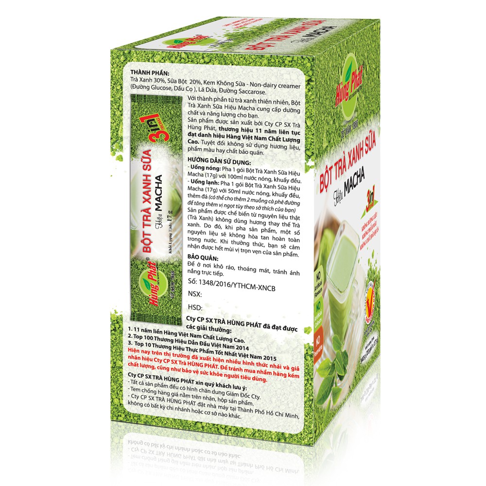 Bột Trà Xanh Sữa Hiệu Macha - Macha Green Milk Tea Instant Powder | BigBuy360 - bigbuy360.vn