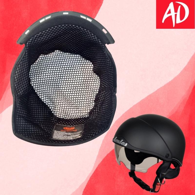 Lót ANDES 139 thay nón bảo hiểm cũ, đệm lót andes kính âm 139