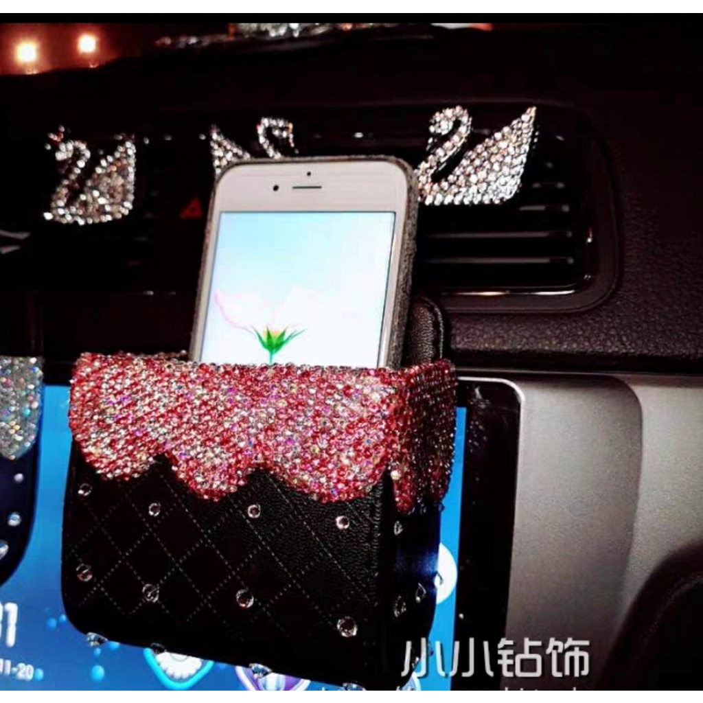 Giỏ Đựng Điện Thoại Đính Đá Cao Cấp